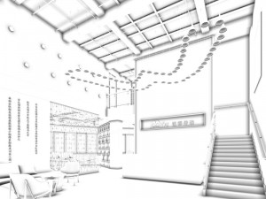 hotel reception hall design complete 05 Modelo 3D