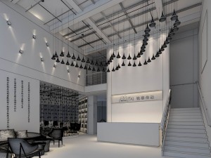 hotel reception hall design complete 05 Modelo 3D