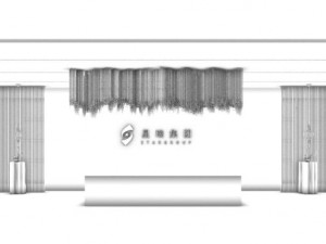 hotel reception hall design complete 06 3D Model