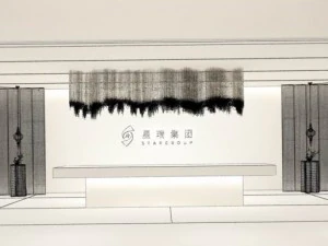 hotel reception hall design complete 06 3D Model