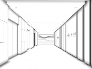 hotel reception hall design complete 06 3D Model