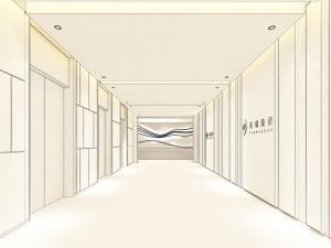 hotel reception hall design complete 06 3D Model