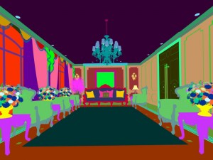 conference room office reception hall 16 3D Model