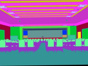 conference room office reception hall 20 3D Model