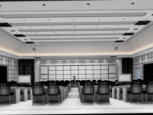 conference room office reception hall 20 3D Model