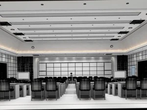 conference room office reception hall 20 3D Model