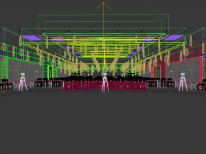 conference room office reception hall 20 3D Model
