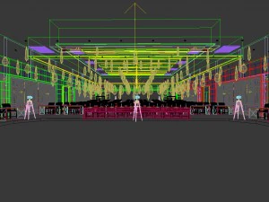 conference room office reception hall 20 3D Model