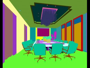 conference room office reception hall 22 3D 모델