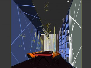 conference room office reception hall 23 3D Model