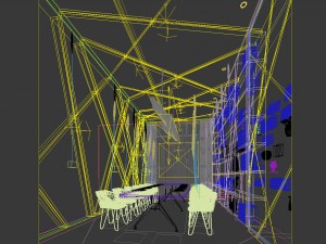 conference room office reception hall 23 3D Model