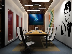conference room office reception hall 24 3D Model