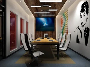 конференц-зал кабінет приймальня 24 3D Модель