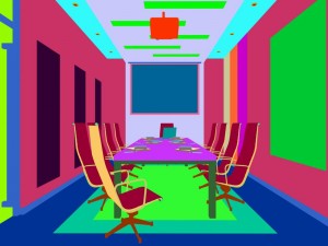 conference room office reception hall 24 3Dモデル