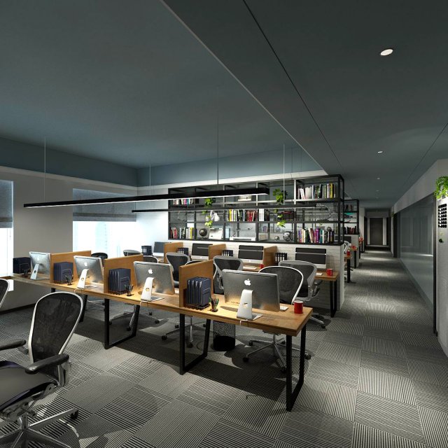 conference room office reception hall 25 3Dモデル .c4d .max .obj .3ds .fbx .stl .blend 