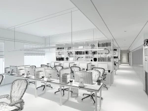conference room office reception hall 25 3D Model