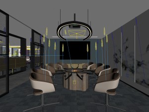 conference room office reception hall 26 Modelo 3D