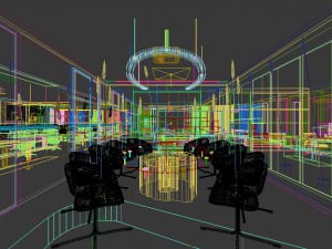 conference room office reception hall 26 Modelo 3D