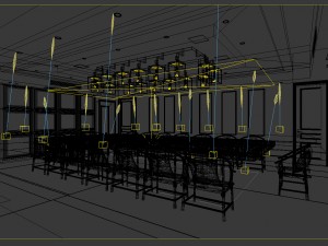 conference room office reception hall 27 Modelo 3D