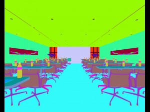 conference room office reception hall 29 3D Model