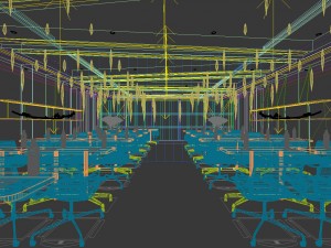 conference room office reception hall 29 3D Model