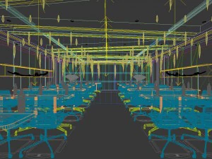 conference room office reception hall 29 3D Model