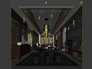 conference room office reception hall 30 Model 3D