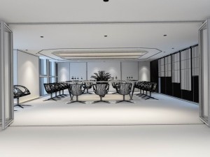 conference room office reception hall 31 3D Model