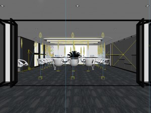 conference room office reception hall 31 3D Model