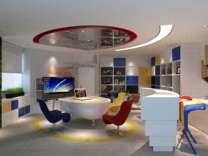 conference room office reception hall 33 Modello 3D