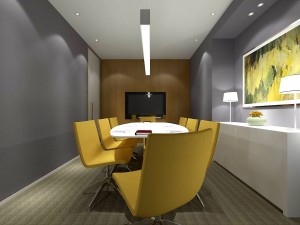 conference room office reception hall 34 Modello 3D