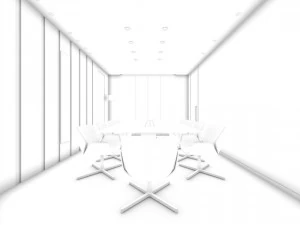 conference room office reception hall 35 3D Model
