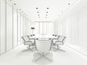 conference room office reception hall 35 3D 模型