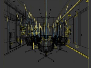 conference room office reception hall 35 3D 模型