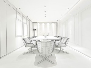 conference room office reception hall 36 3D 모델