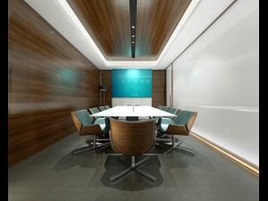 conference room office reception hall 01 Modelo 3D