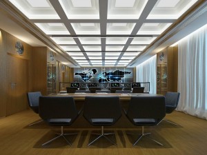 conference room office reception hall 03 Modello 3D