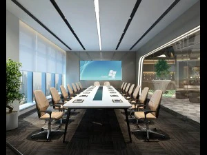 会议室 办公室 接待厅 04 3D 模型