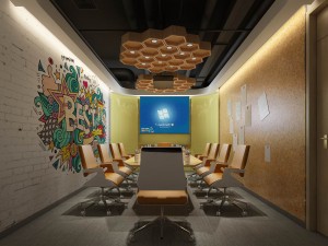 conference room office reception hall 05 3D Model