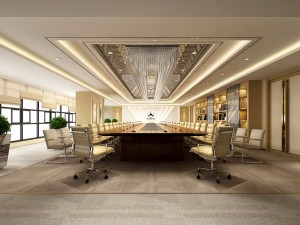 conference room office reception hall 06 Modello 3D