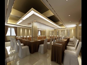 conference room office reception hall 09 3D Model