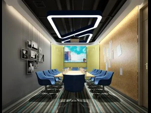 sala conferenze ufficio reception hall 10 Modello 3D