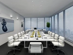 sala conferenze ufficio reception hall 11 Modello 3D