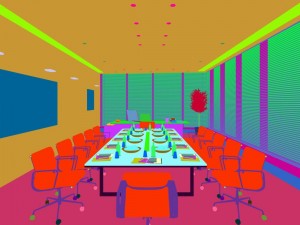 conference room office reception hall 11 3D 模型