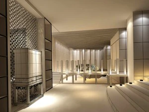 office reception area meeting room 13 3D Model