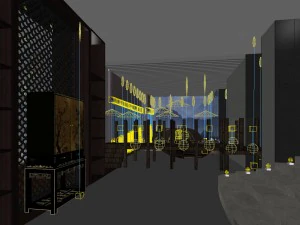 office reception area meeting room 13 3D Model
