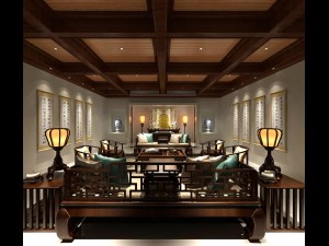 office reception area meeting room 16 3D Model