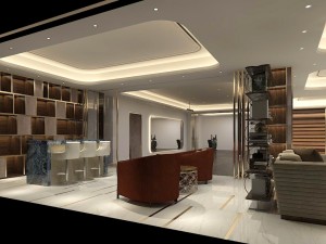 office reception area meeting room 18 Modèle 3D