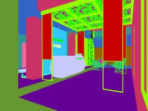 office reception area meeting room 19 3D Model