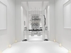 office reception area meeting room 19 3D Model